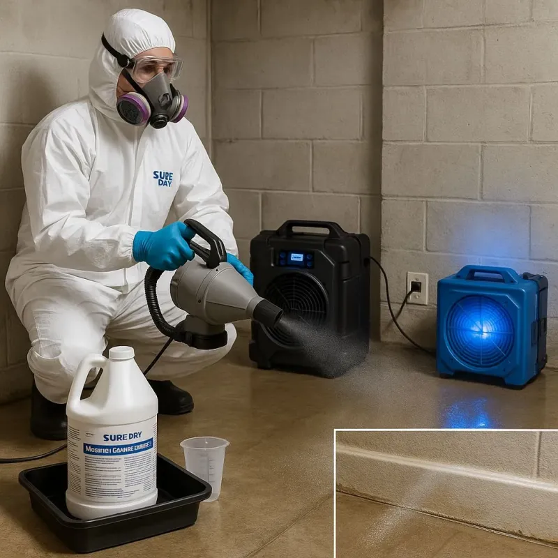 Sanitization and Odor Removal process in New Holstein, WI