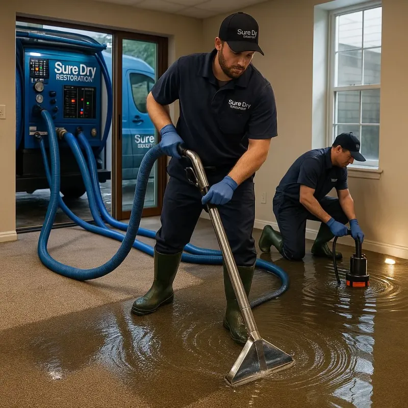 Water Extraction and Removal process in New Holstein, WI